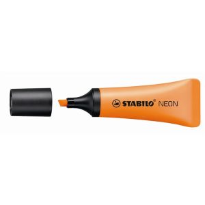 Szövegkiemelő, 2-5 mm, STABILO "Neon", narancssárga