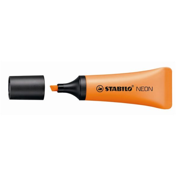 Szövegkiemelő, 2-5 mm, STABILO "Neon", narancssárga