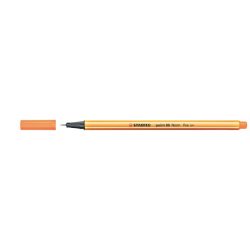  Tűfilc, 0,4 mm, STABILO "Point 88", neon narancssárga