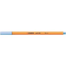 Tűfilc, 0,4 mm, STABILO "Point 88", jégkék