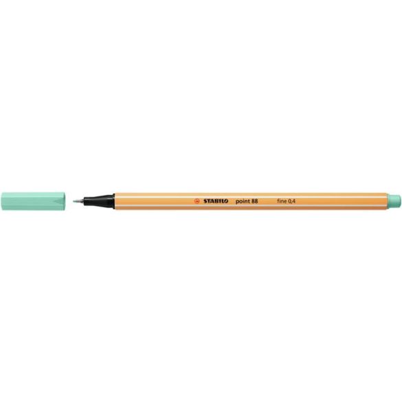Tűfilc, 0,4 mm, STABILO "Point 88", eukaliptusz