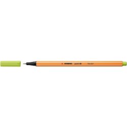 Tűfilc, 0,4 mm, STABILO "Point 88", lime zöld