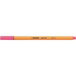 Tűfilc, 0,4 mm, STABILO "Point 88", pinkes lila
