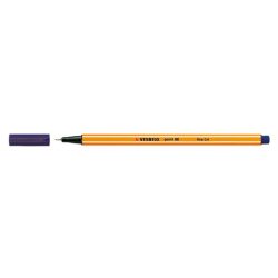 Tűfilc, 0,4 mm, STABILO "Point 88", éjkék