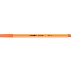   Tűfilc, 0,4 mm, STABILO "Point 88", halvány cinóber