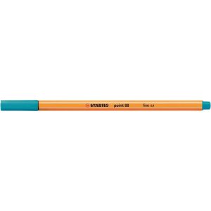 Tűfilc, 0,4 mm, STABILO "Point 88", világoskék