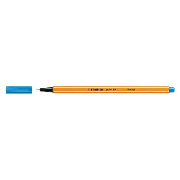 Tűfilc, 0,4 mm, STABILO "Point 88", ultramarin