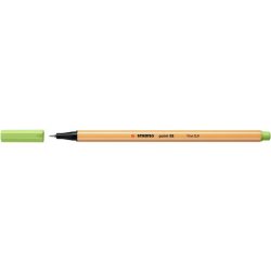 Tűfilc, 0,4 mm, STABILO "Point 88", pisztácia