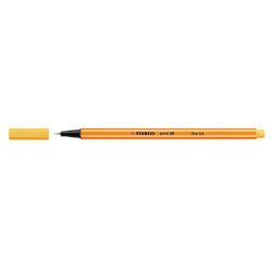 Tűfilc, 0,4 mm, STABILO "Point 88", sárga