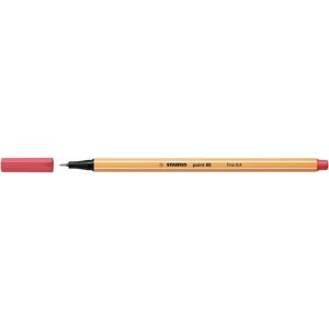 Tűfilc, 0,4 mm, STABILO "Point 88", rozsdavörös