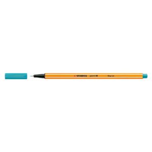 Tűfilc, 0,4 mm, STABILO "Point 88", türkiz