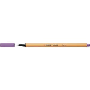 Tűfilc, 0,4 mm, STABILO "Point 88", szürkéslila