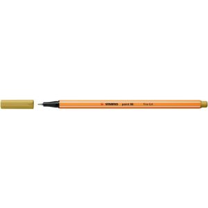 Tűfilc, 0,4 mm, STABILO "Point 88", khaki