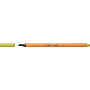 Tűfilc, 0,4 mm, STABILO "Point 88", mustár