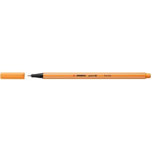 Tűfilc, 0,4 mm, STABILO "Point 88", papaya