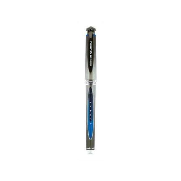 Zseléstoll, 0,6 mm, kupakos, UNI "UM-153S Gel Impact", kék