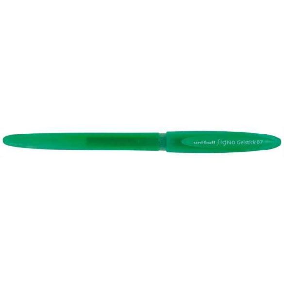 Zseléstoll, 0,4 mm, kupakos, UNI "UM-170 Signo Gelstick", zöld