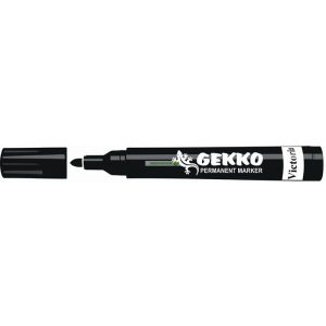 Alkoholos marker, 1-3 mm, kúpos, VICTORIA "Gekko", fekete