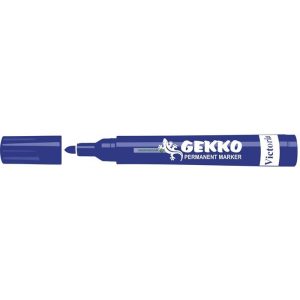 Alkoholos marker, 1-3 mm, kúpos, VICTORIA "Gekko", kék