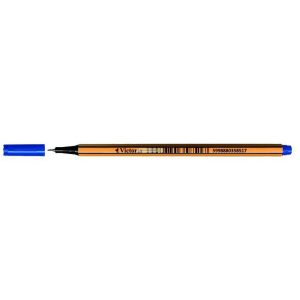 Tűfilc, 0,4 mm, VICTORIA,"Slim", kék