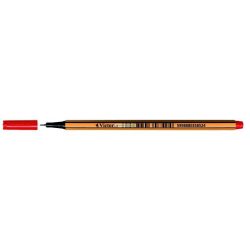 Tűfilc, 0,4 mm, VICTORIA,"Slim", piros