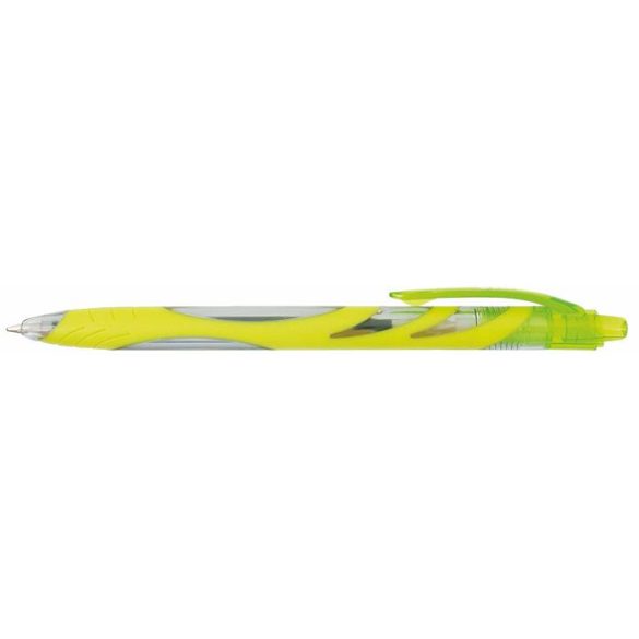 Golyóstoll, 0,27 mm, nyomógombos, ZEBRA "OLA", fekete