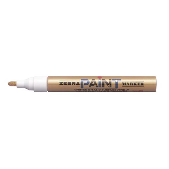 Lakkmarker, 3 mm, ZEBRA "Paint marker", arany