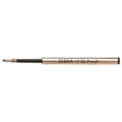Golyóstollbetét, 0,24 mm, ZEBRA "F", fekete