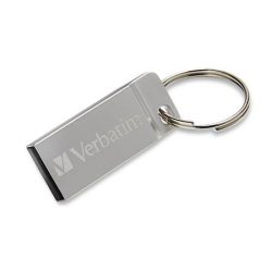   Pendrive, 16GB, USB 2.0, VERBATIM "Executive Metal", ezüst