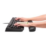 Csuklótámasz billentyűzethez, géltöltésű, gaming billentyűzethez, KENSINGTON "ErgoSoft™", fekete