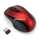 Egér, vezeték nélküli, optikai, közepes méret, USB, KENSINGTON "Pro Fit"