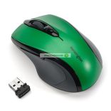 Egér, vezeték nélküli, optikai, közepes méret, USB, KENSINGTON "Pro Fit"
