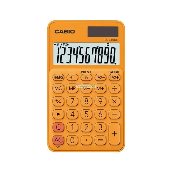 Zsebszámológép, 10 számjegy, CASIO "SL 310"