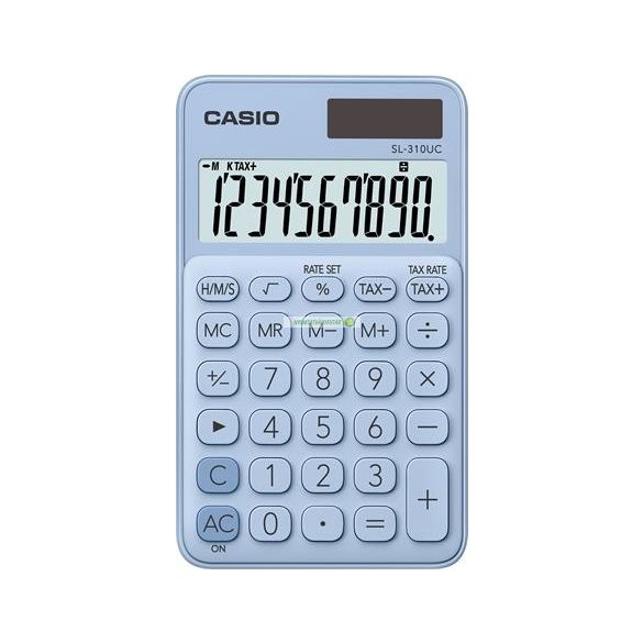 Zsebszámológép, 10 számjegy, CASIO "SL 310"