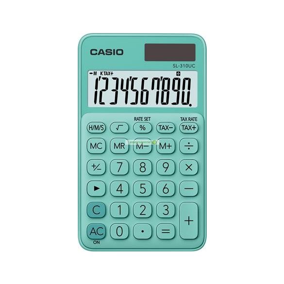 Zsebszámológép, 10 számjegy, CASIO "SL 310"