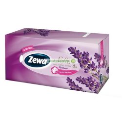   Kozmetikai kendő, 4 rétegű, 80 db, ZEWA "Softis" levendula