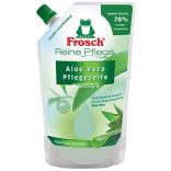Folyékony szappan utántöltő, 0,5 l, FROSCH, mandulatej