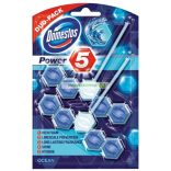 WC fertőtlenítő, 2 db-os, DOMESTOS "Power 5"