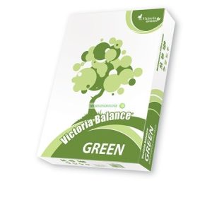 Másolópapír, újrahasznosított, A/4, 80 g, VICTORIA "Balance Green"