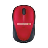 Egér, vezeték nélküli, optikai, közepes méret, USB, LOGITECH "M235"