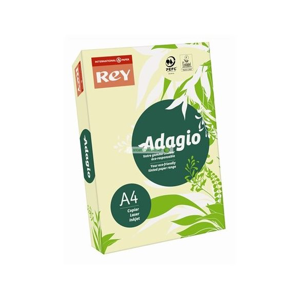 Másolópapír, színes, A/4, 160 g, REY "Adagio"