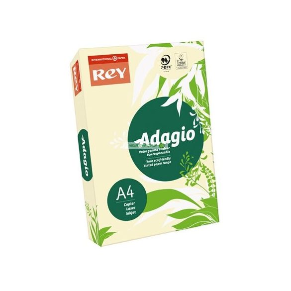 Másolópapír, színes, A4, 80 g, REY "Adagio", pasztell 