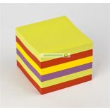 Öntapadó jegyzettömb, "Z", 76x76 mm, 6x90 lap, 3M POSTIT, "Super Sticky Carnival"