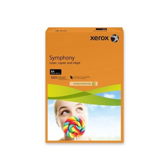 Másolópapír, színes, A/4, 80 g, XEROX "Symphony", intenzív