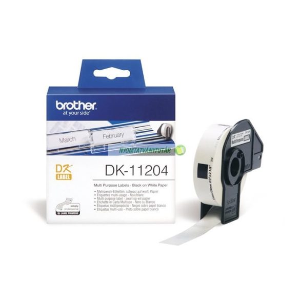 Papír címke, QL nyomtatóhoz, BROTHER