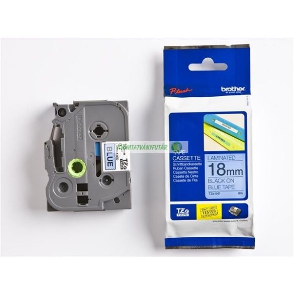 Feliratozógép szalag, 18 mm x 8 m, BROTHER, "TZe"