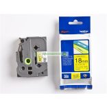 Feliratozógép szalag, 18 mm x 8 m, BROTHER, "TZe"