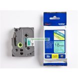 Feliratozógép szalag, 18 mm x 8 m, BROTHER, "TZe"