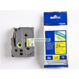 Feliratozógép szalag, 24 mm x 8 m, BROTHER, "TZe"