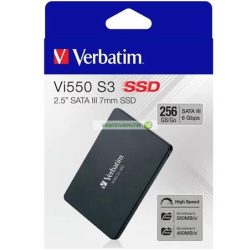   SSD (belső memória), 1TB, SATA 3, 535/560MB/s, VERBATIM "Vi550"